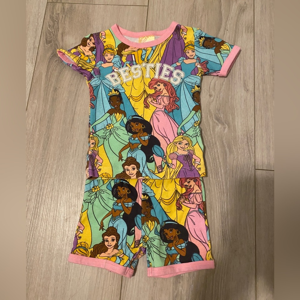 Cotton On Kids- Disney Princess pajamas- 2T